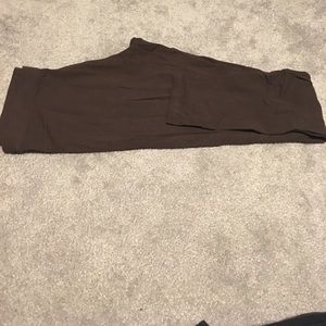 Brown leggings