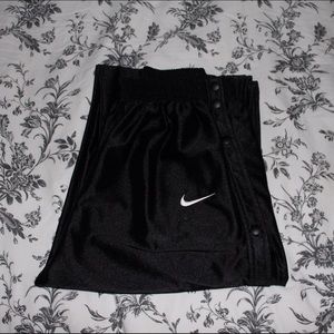 Vintage Satin Nike Pull Off Sweatpants