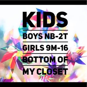 Added Often! New Kids Clothes at the Bottom
