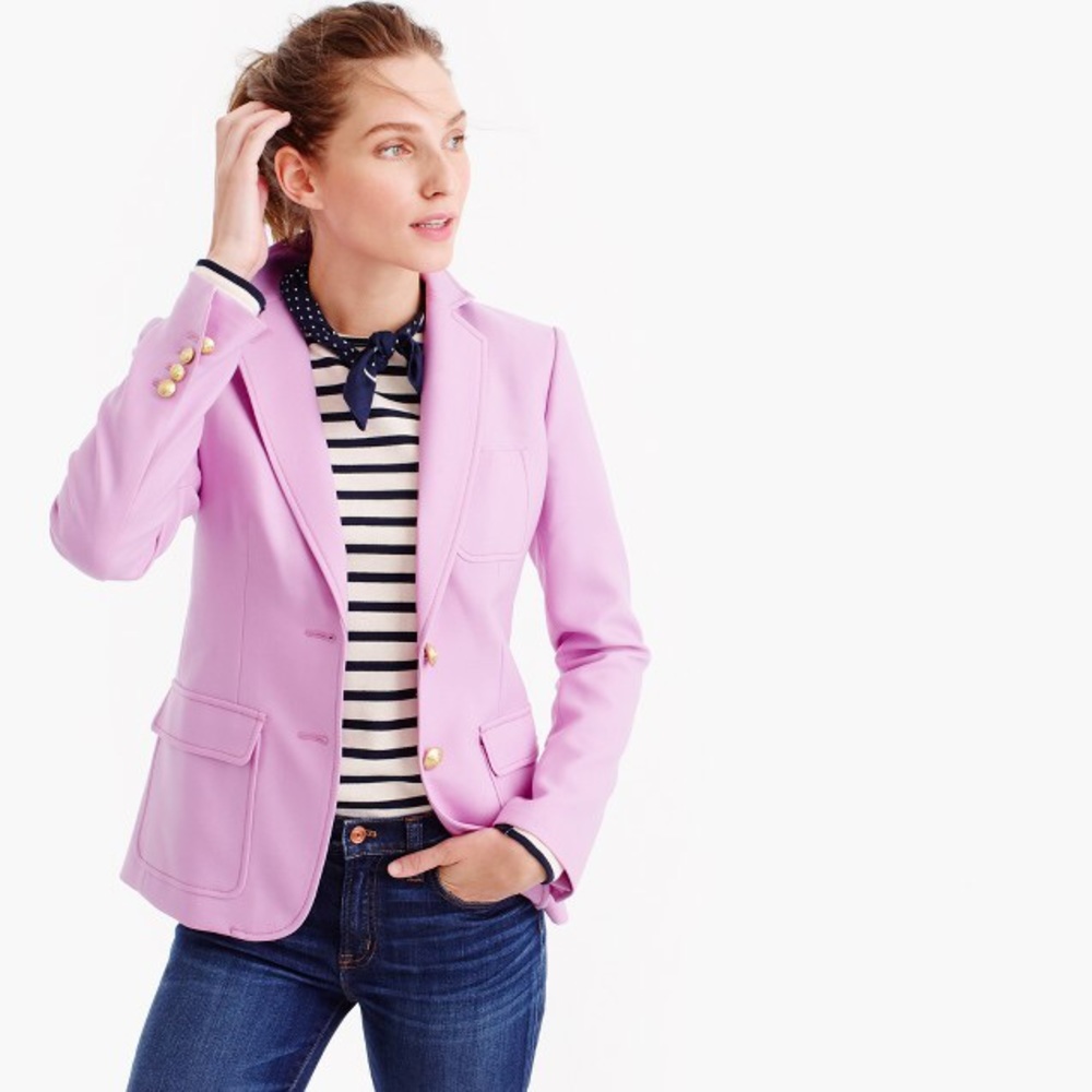 ISO JCREW RHODES BLAZER VIVID LILAC