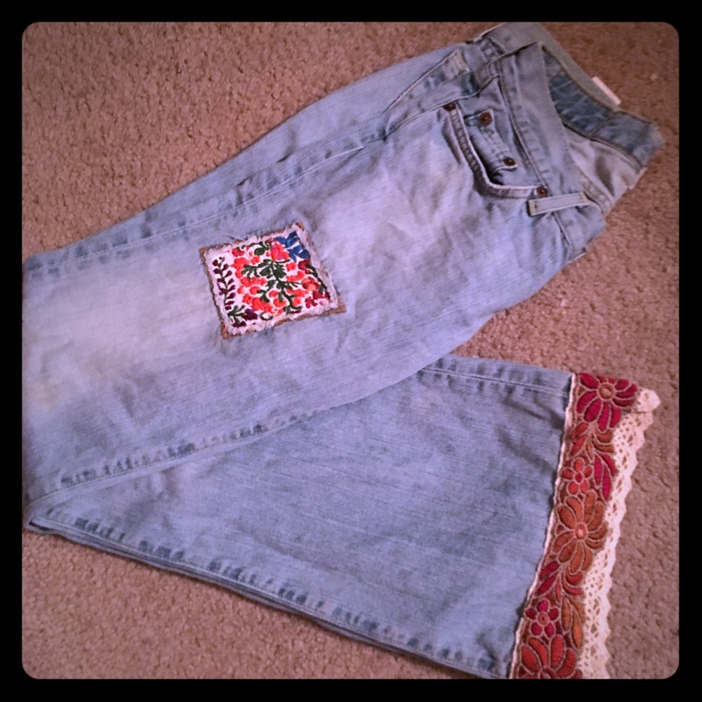 Lucky brand hippie jeans
