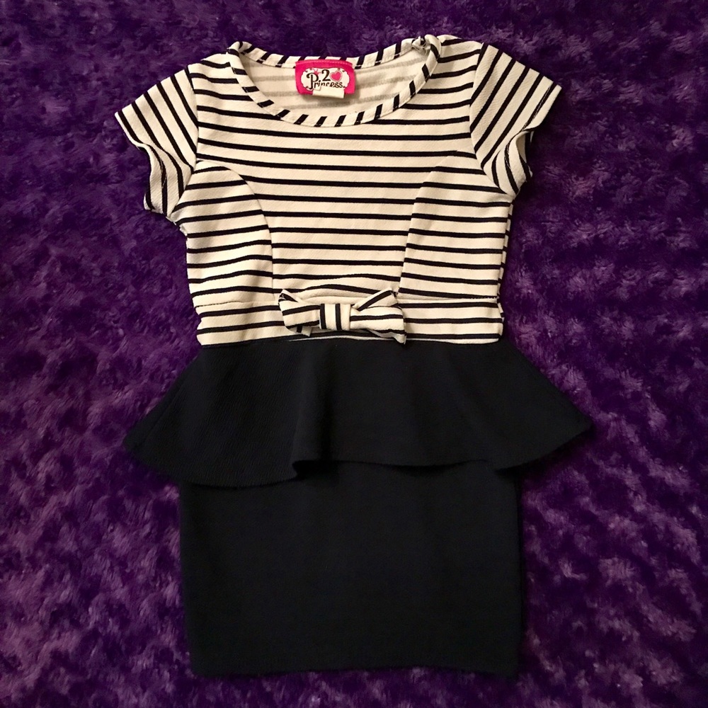 Girls Peplum Dress