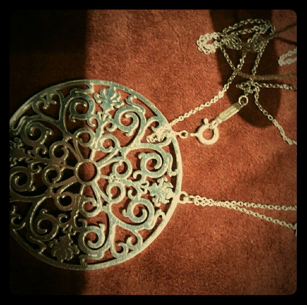 Tiffany Scroll Medallion
