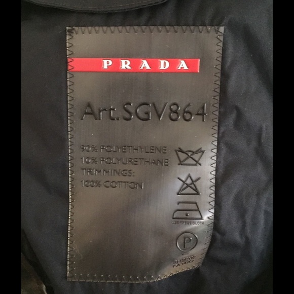 Prada - Rare Neoprene "Paper Bag" Crinkle Bomber - Picture 5 of 6