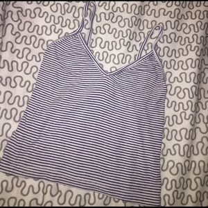 striped tank crop top from Brandy Melville