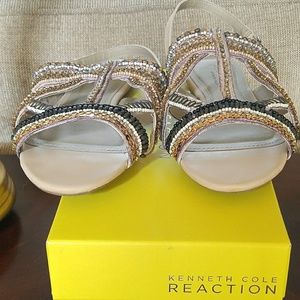 Kenneth Cole tinafish neutral sandal