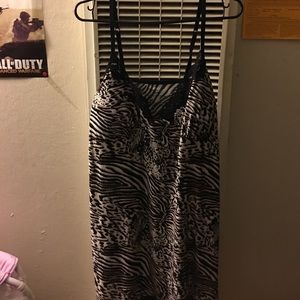 Plus Size Leopard Sleepware