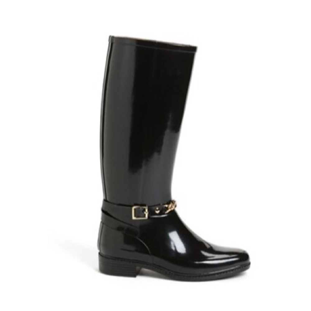 Burberry Rainboot Ebersole knee highbuckled boot - Picture 3 of 7
