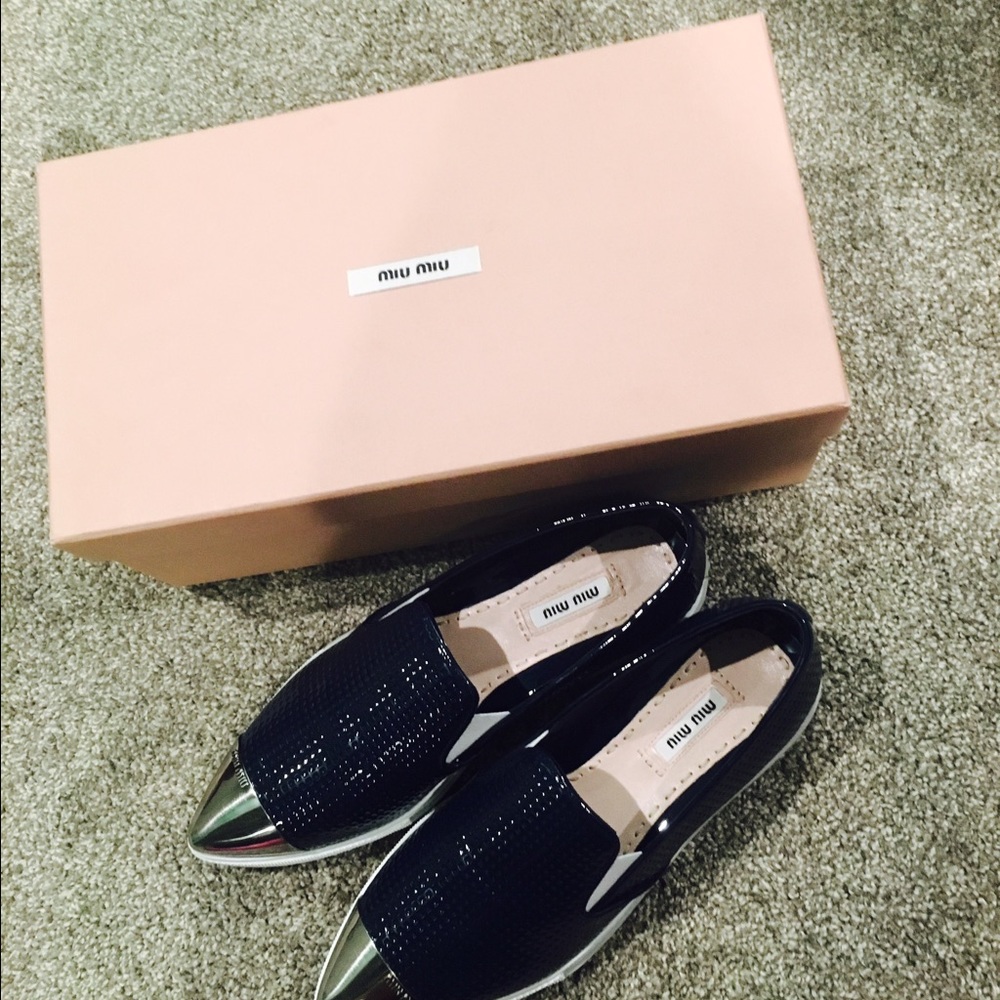 auth miu miu shoes sold