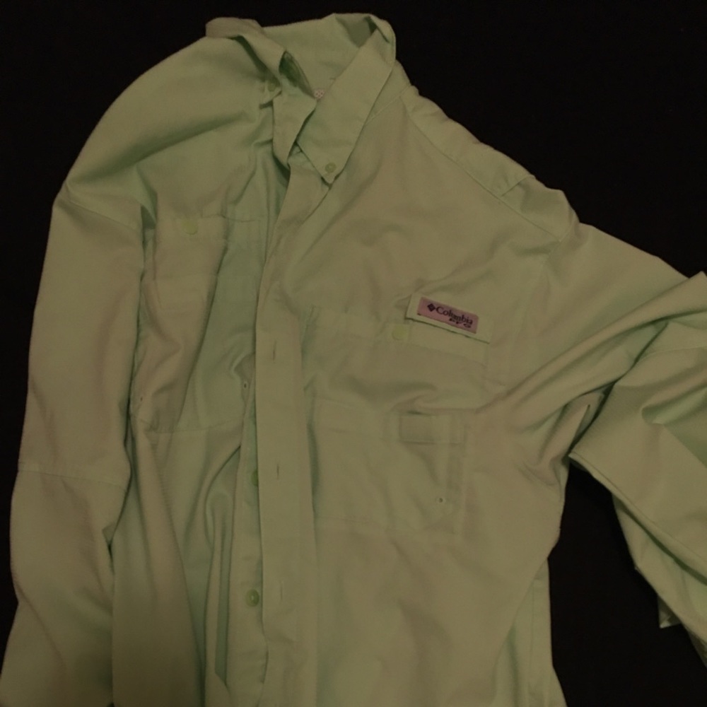 Men's Columbia fishermen button up