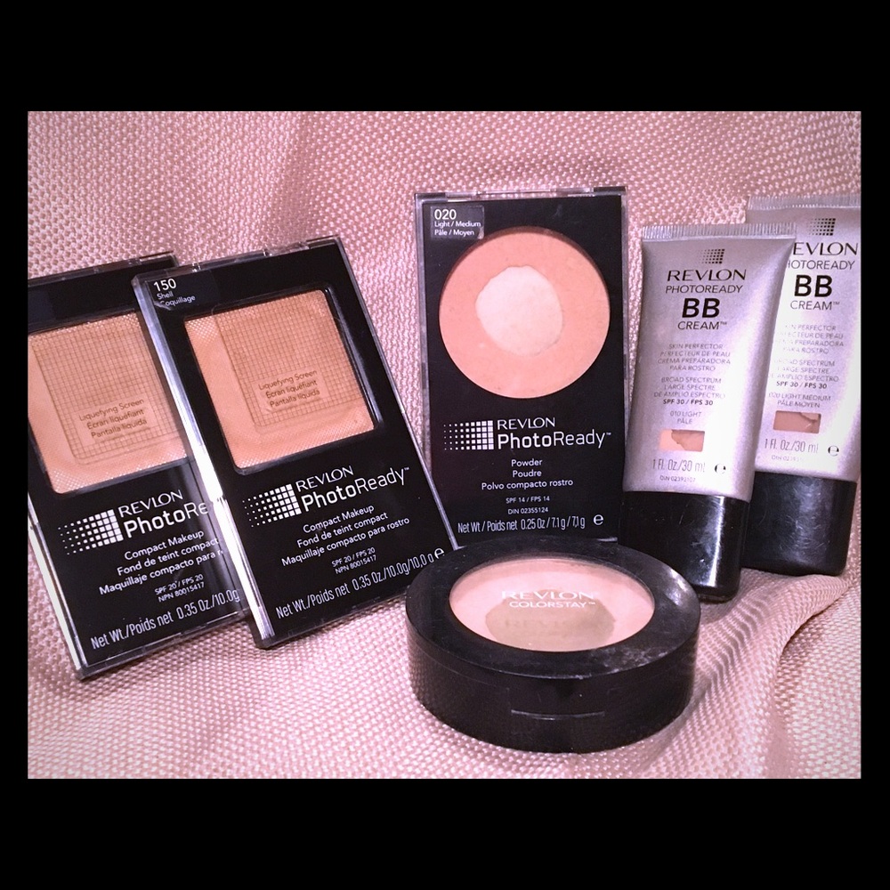 6 Piece Revlon Foundation and Powder Bundle