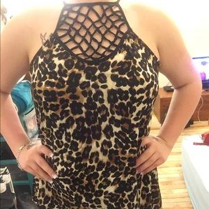 sexy cheetah top
