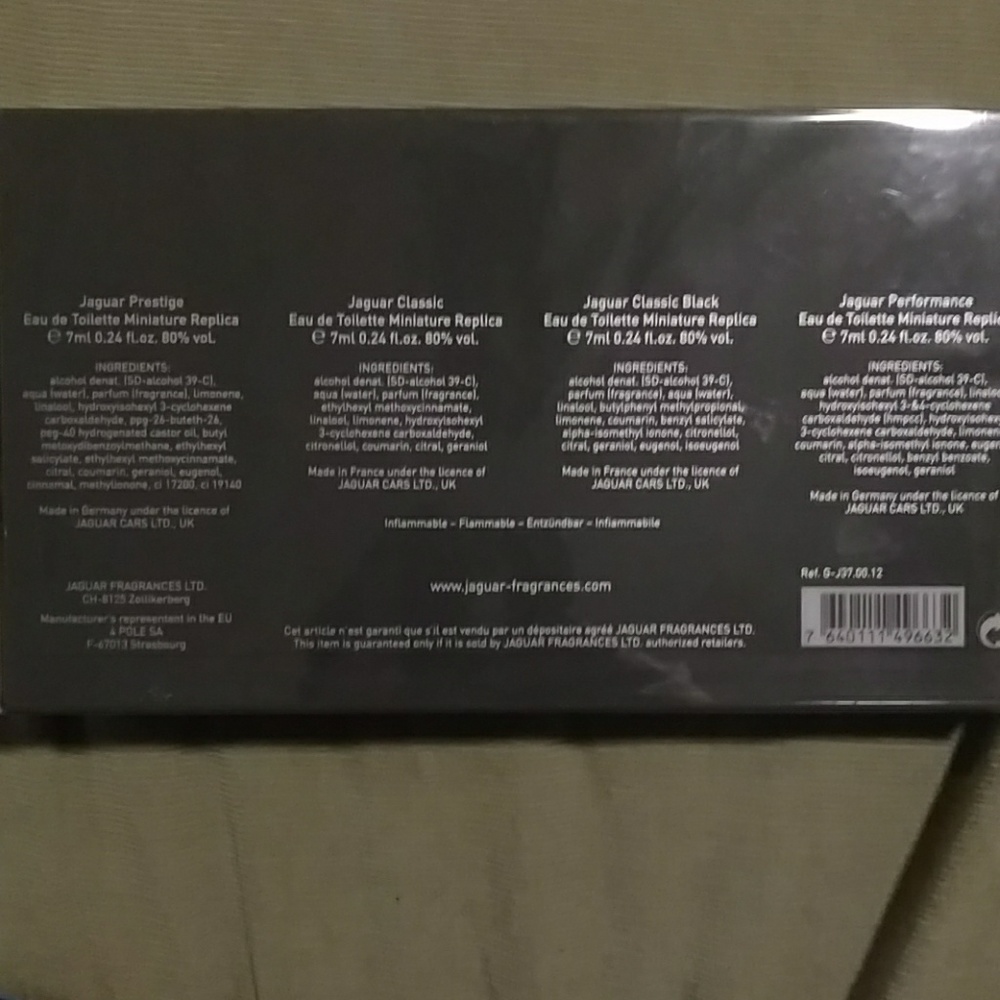 Jaguar Fragrence Sampler - Picture 2 of 2