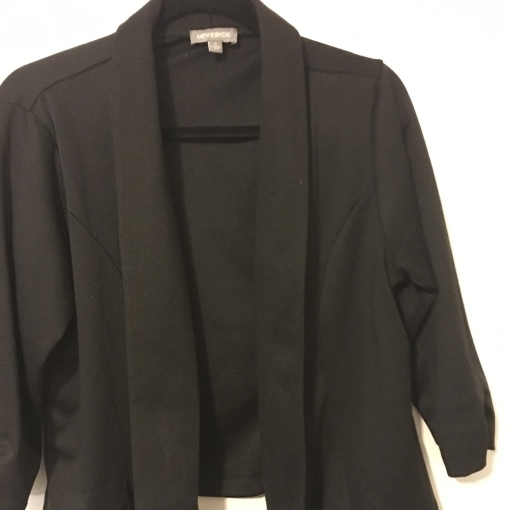 Black blazer in 0 from Lovesick / torrid