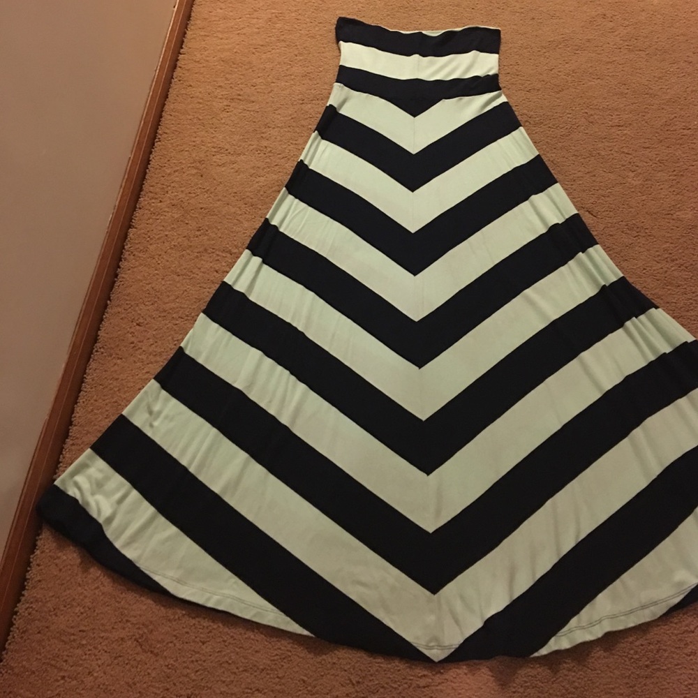 Gap fold over Maxi dress