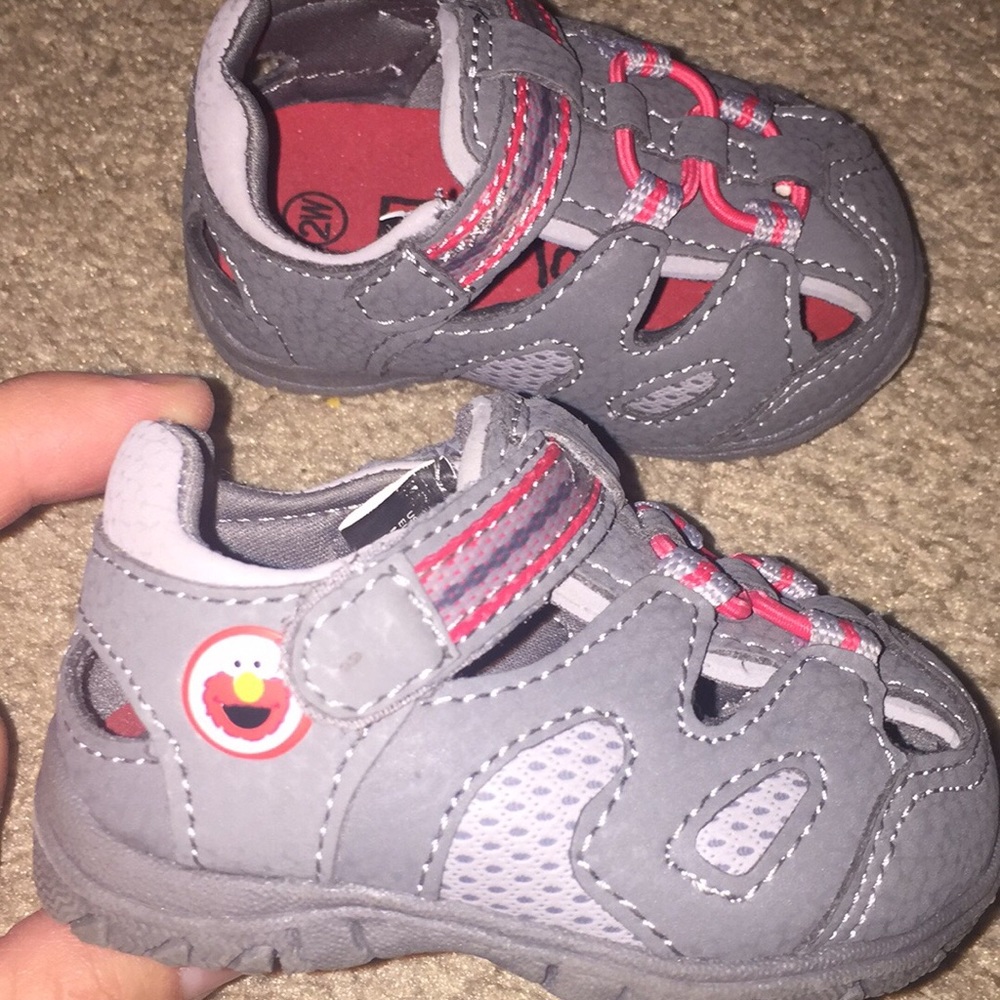 Never worn Elmo shoes