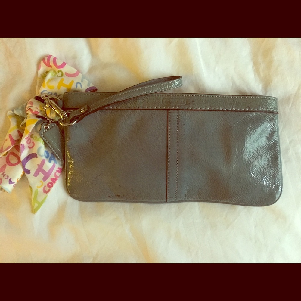 Blue Coach Clutch