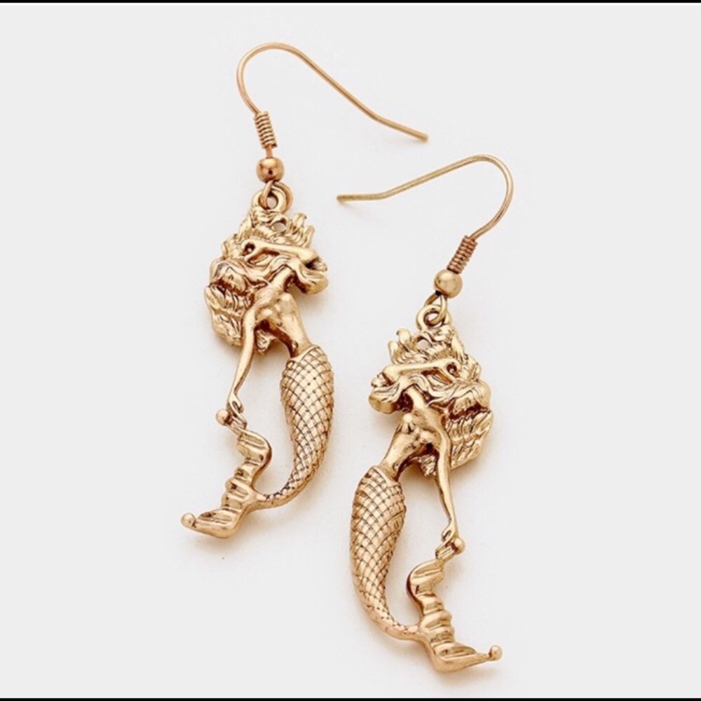 🌹🌺🌸 Rosegold Mermaid Earring