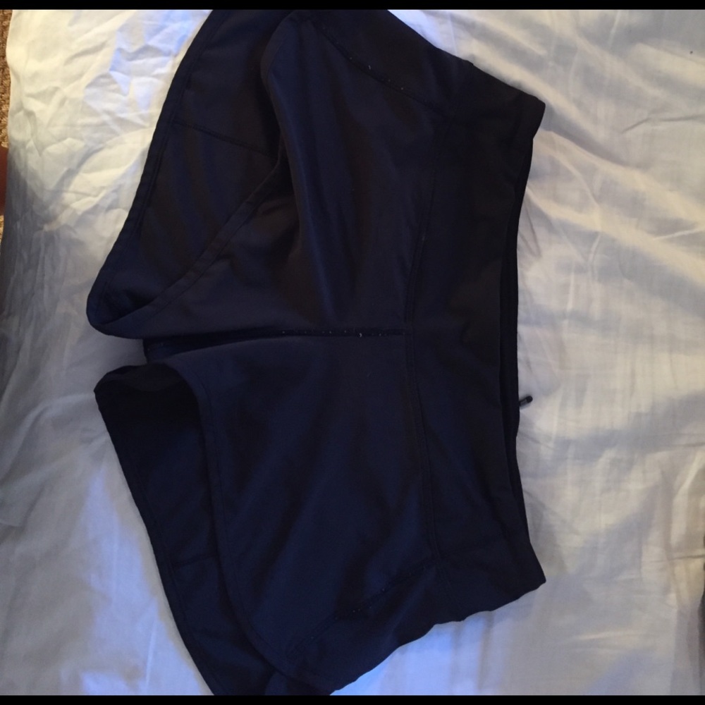 Lulu lemon black athletic shorts