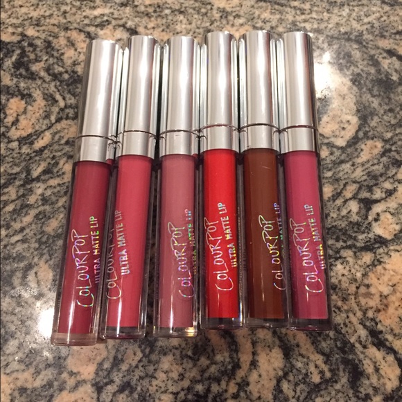 Six COLOURPOP Ultra Matte Lip - Picture 1 of 2