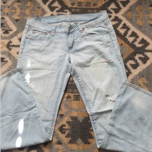 American Eagle distressed jeans
