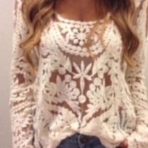 Ivory Laced shirt