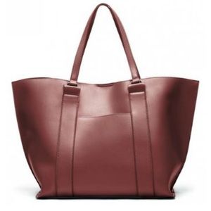 Chocolate brown Sole Society Raven Tote
