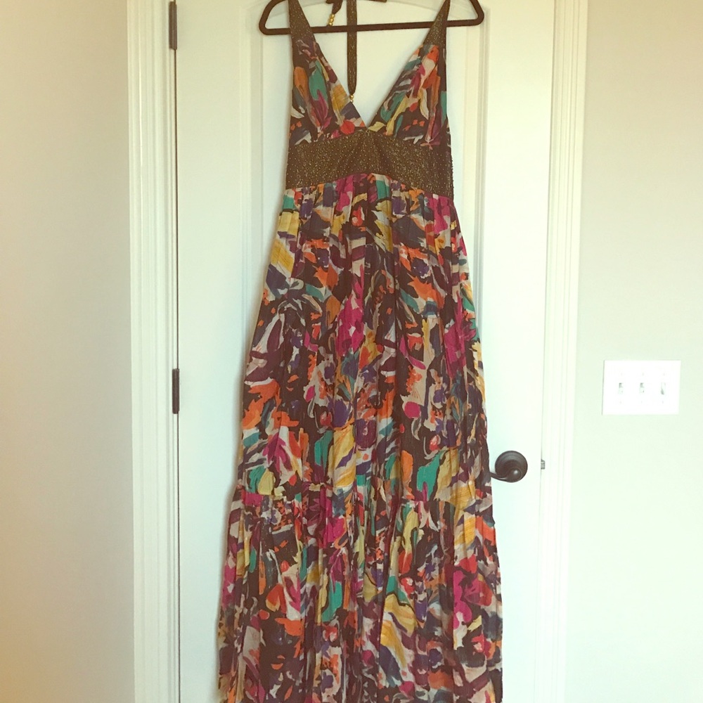 Boho maxi summer dress stunning colors! French Con
