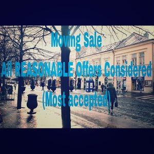 MOVING SALE EVERYTHING MUST GO