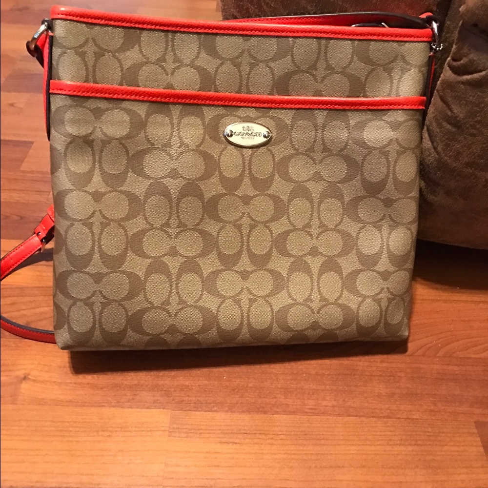 Authentic coach purse