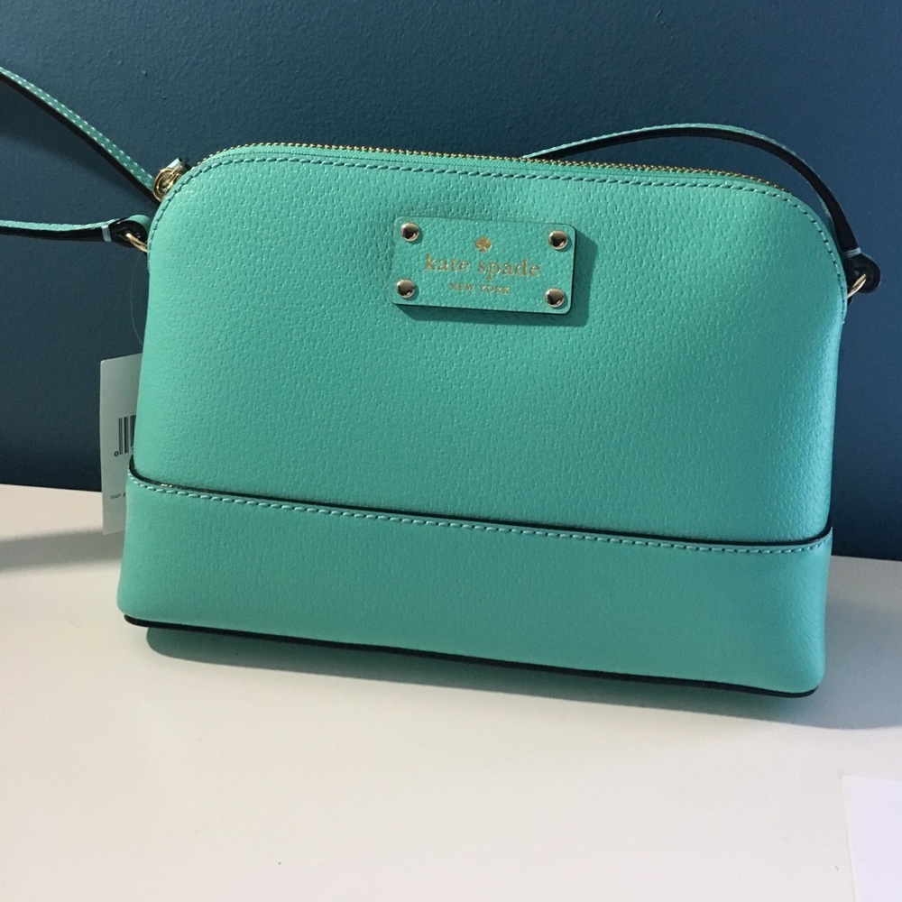 BNWT kate spade teal crossbody bag - Picture 2 of 3