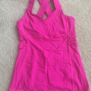 Lululemon Raspberry Tank
