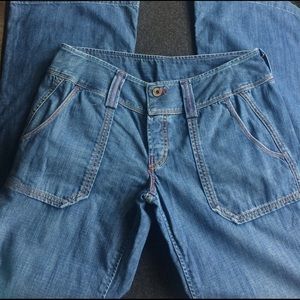 Diesel Wide Leg Jeans