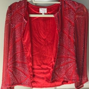 Parker beaded jacket