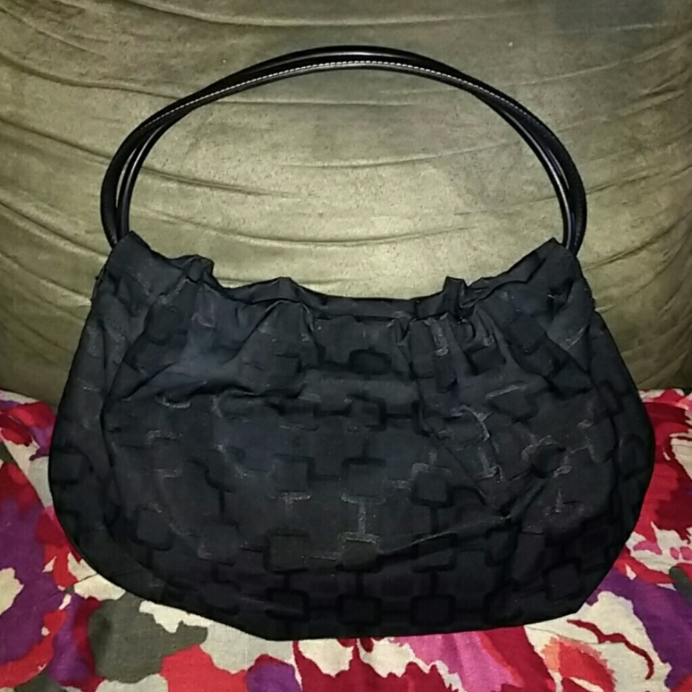 NWOT Nine West Fabric Handbag w/ Attached Pouch