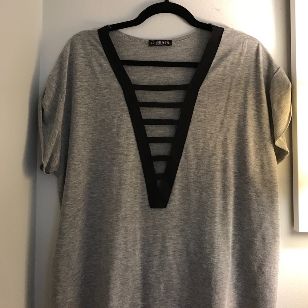 Latter front top never worn size M