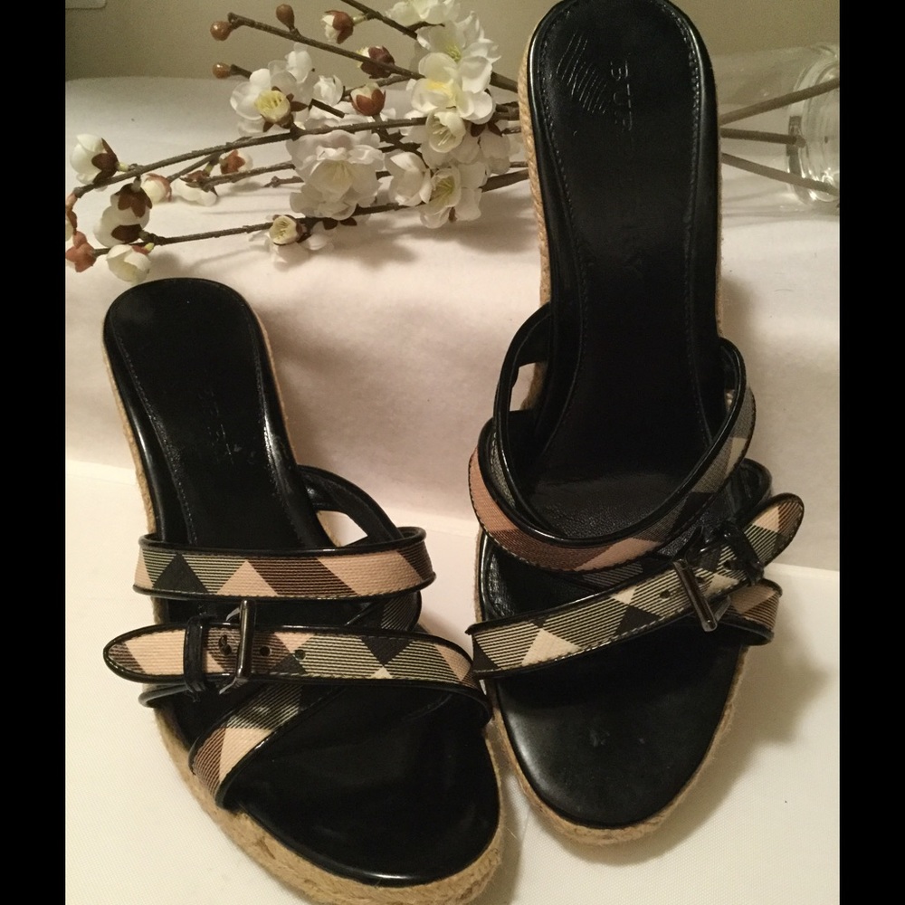 Authentic Burberry  sandals