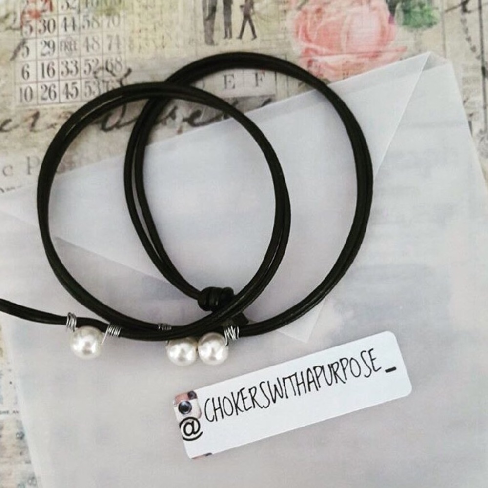 Chokers with a purpose 💛