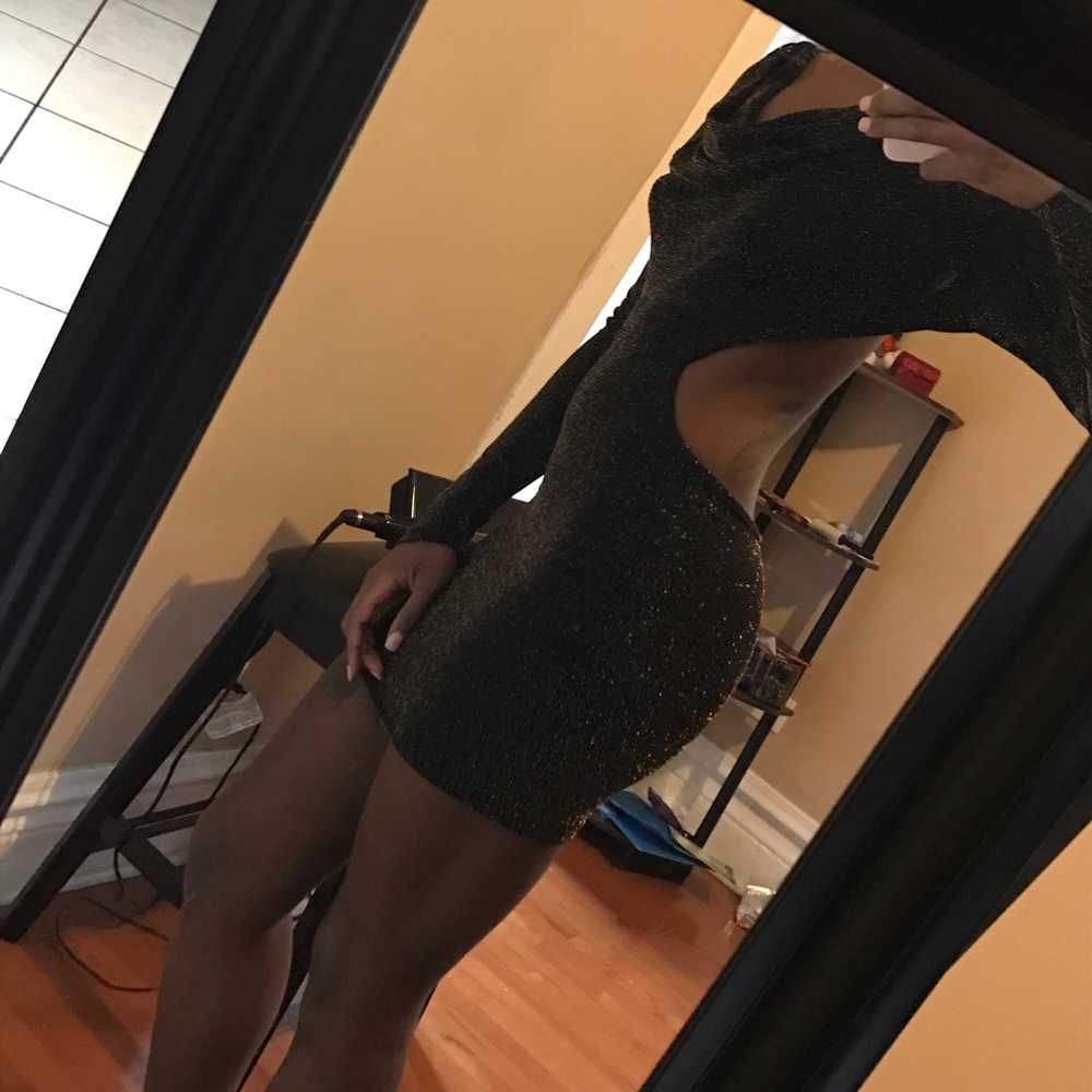 Special occasion shimmer dress