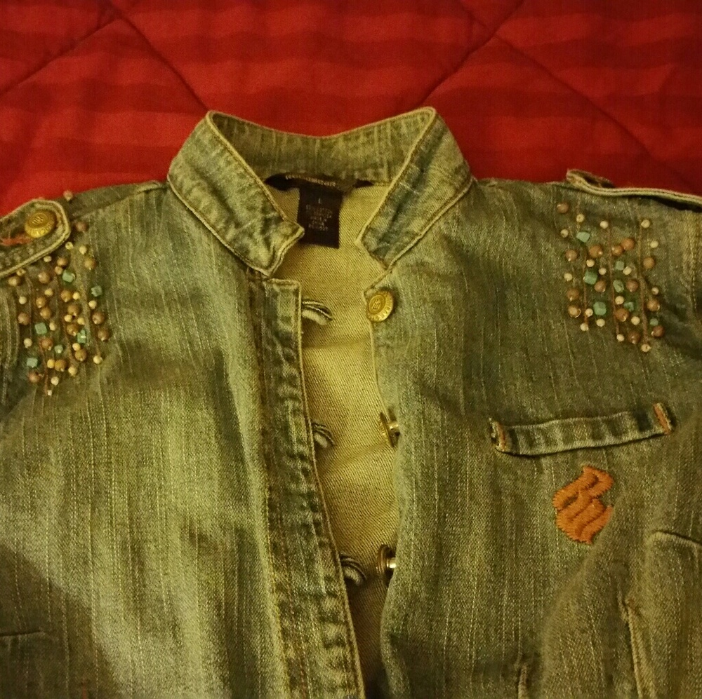 Roca Wear Jean dress jacket