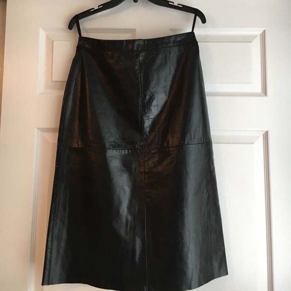 Leather skirt - size 2 - Picture 1 of 3