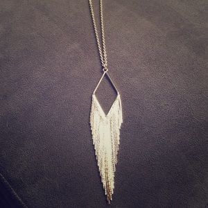 Gold Tassel Necklace