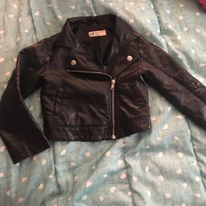 Little Girl H&M Biker Jacket