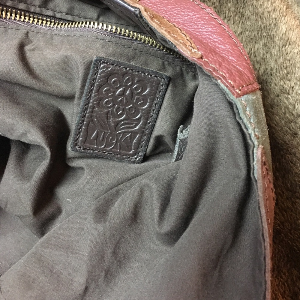 Color patch LuckyBrand bag - Picture 3 of 3