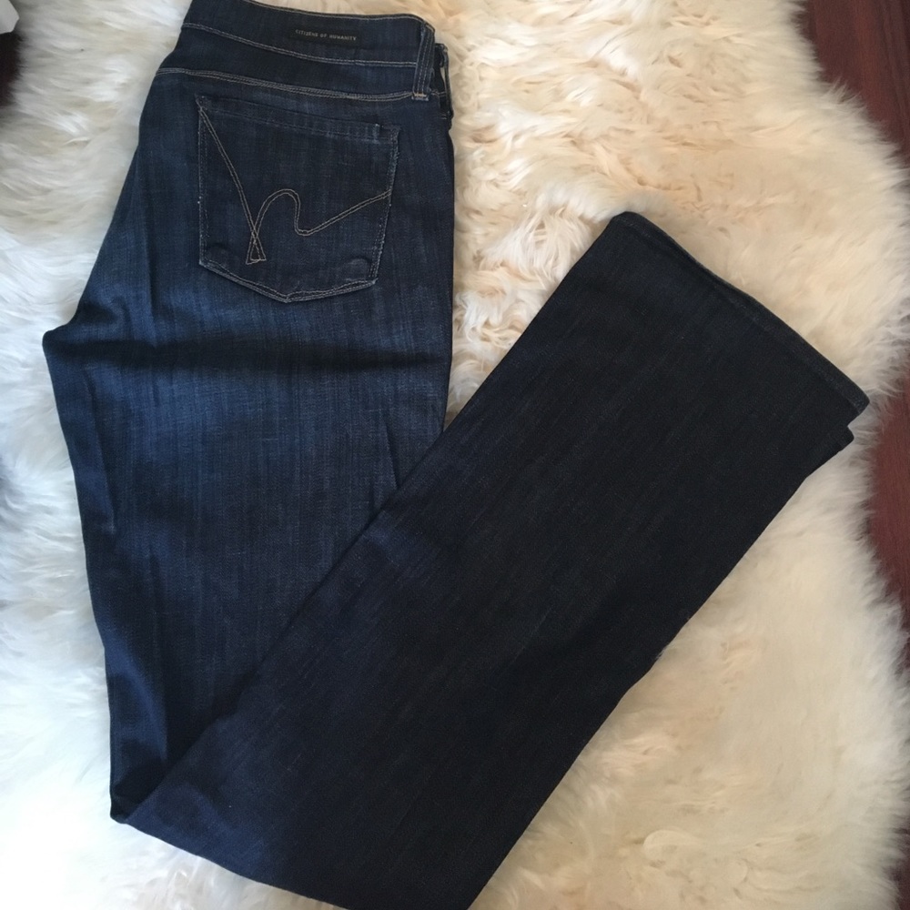 Citizens of humanity low waist bootcut jeans