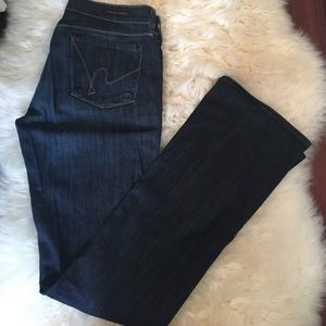 Citizens of humanity low waist bootcut jeans