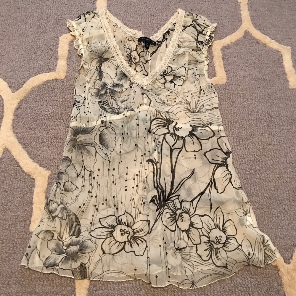 The Limited Floral Sleeveless Top, XS