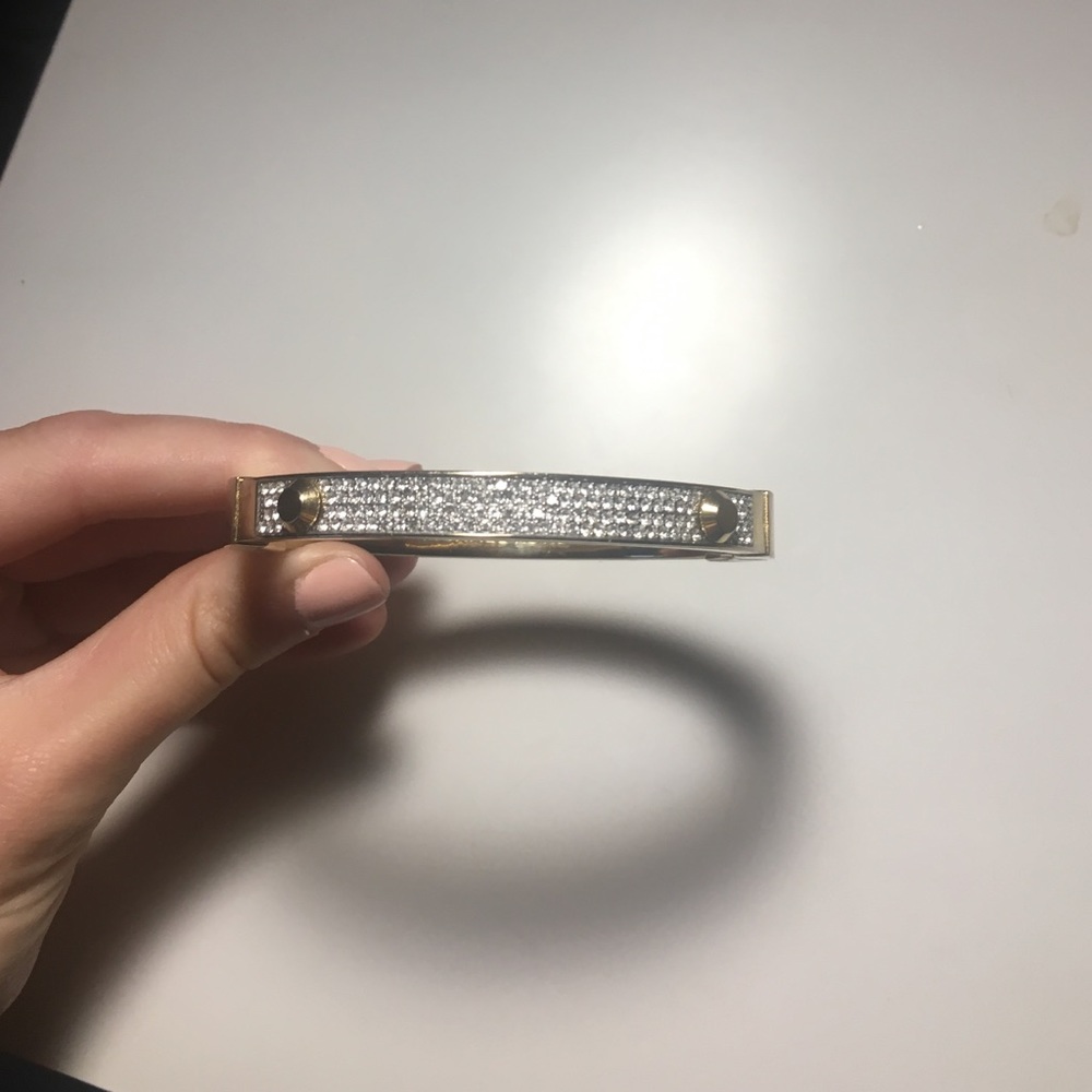 Gold pave Michael Kors bracelet