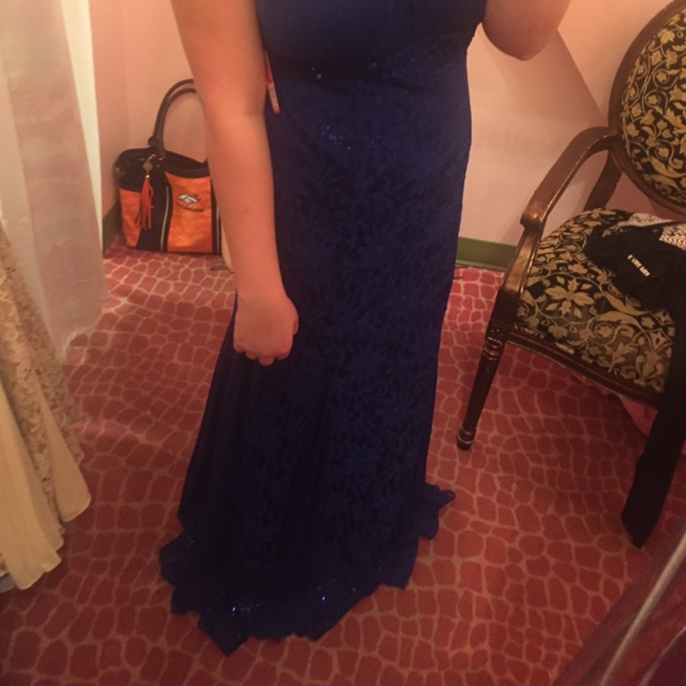 Blue Prom Dress💙 - Picture 6 of 6