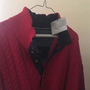 Blu Willie's cotton cable sweater